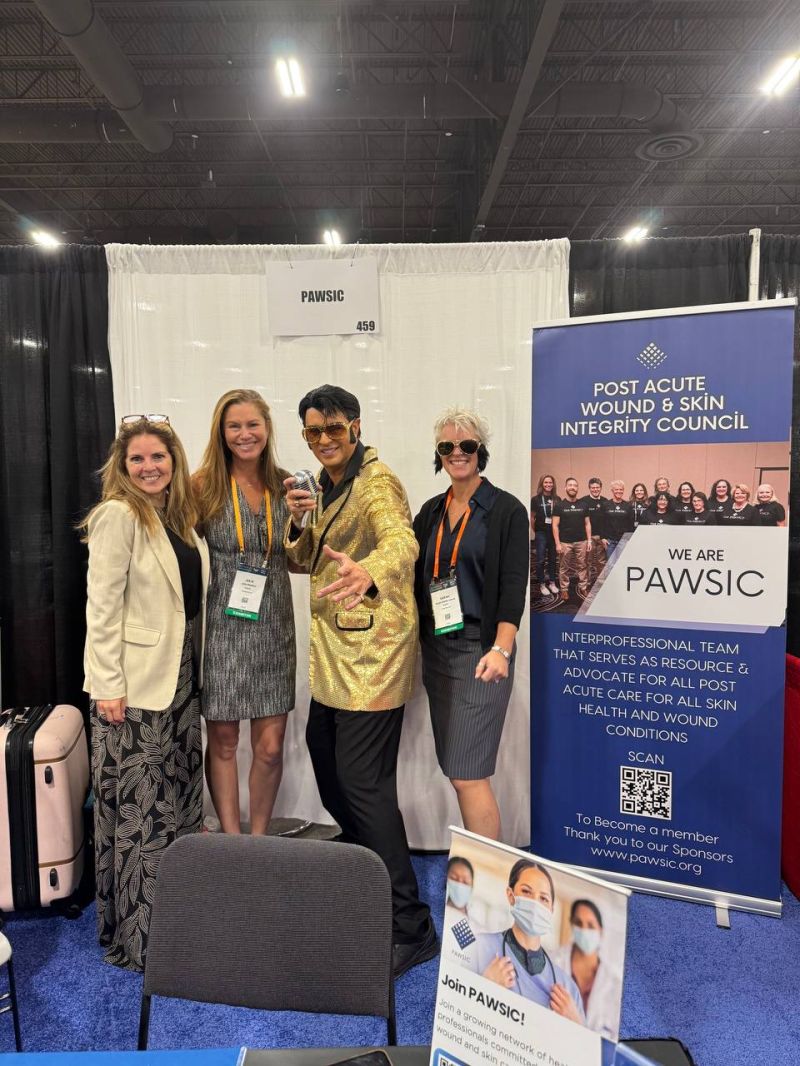 PAWSIC booth at AHCA/NCAL 2025