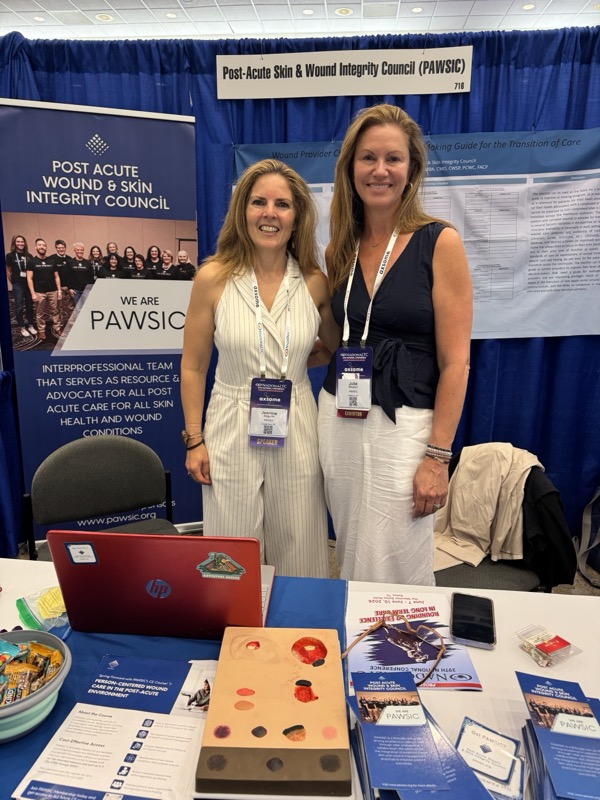 PAWSIC team at the 2026 NADONA National Conference booth