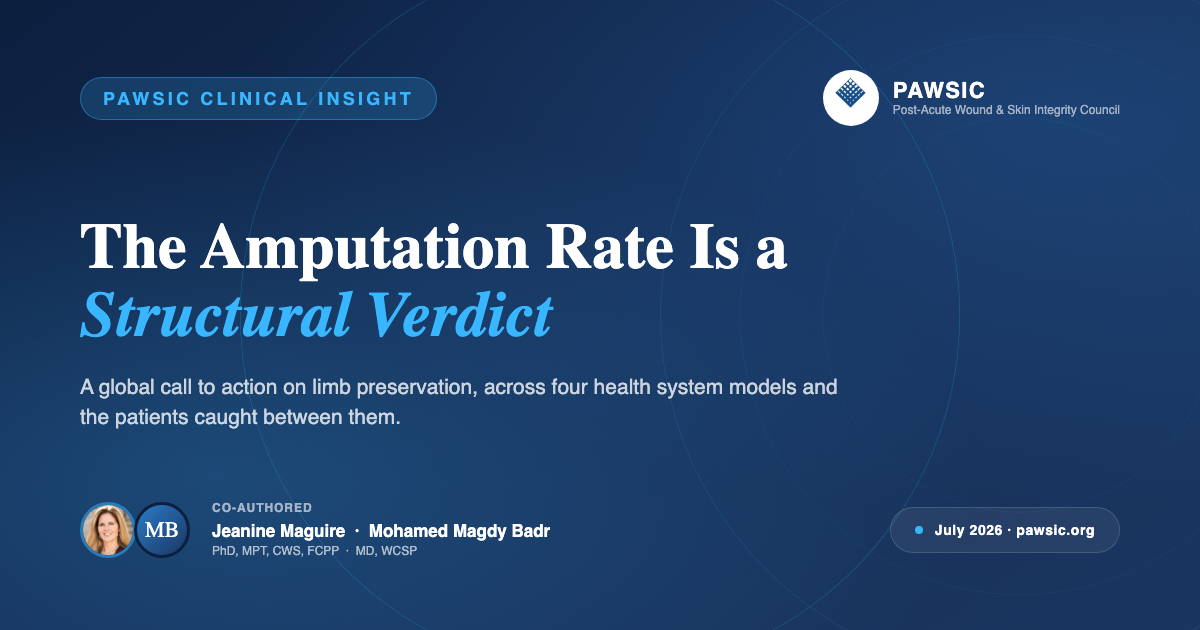 The Amputation Rate Is a Structural Verdict: A Global Call to Action